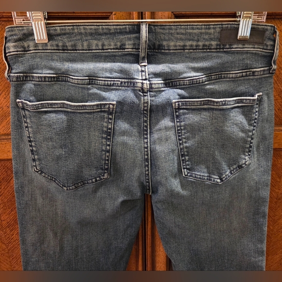 Y2K Calvin Klein "Slim Boyfriend" Low-Rise Straight Leg Jeans Size 6 - Picture 7 of 8